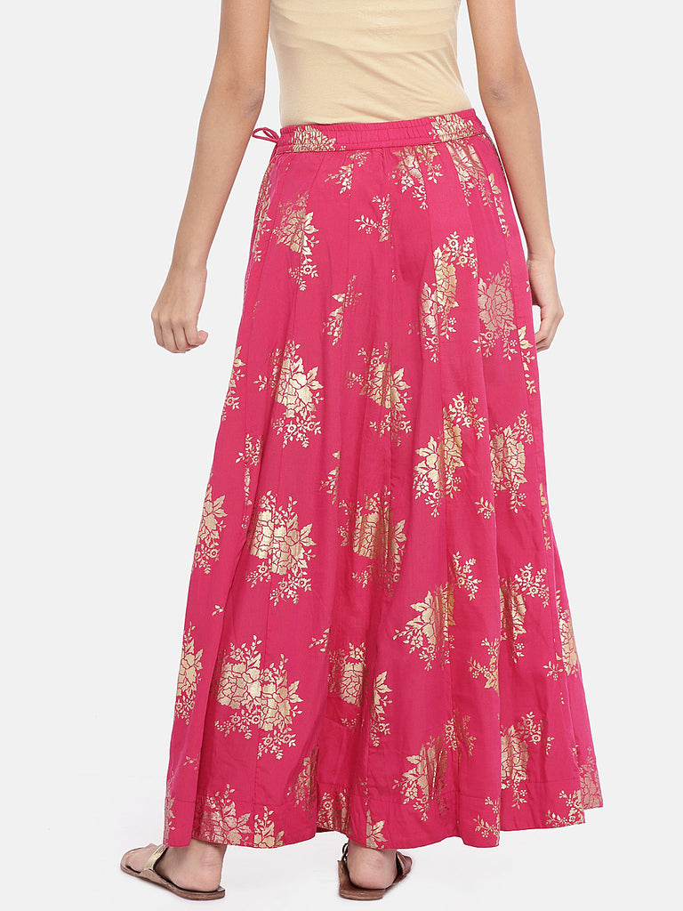 Women Skirt Fuchsia Skirt