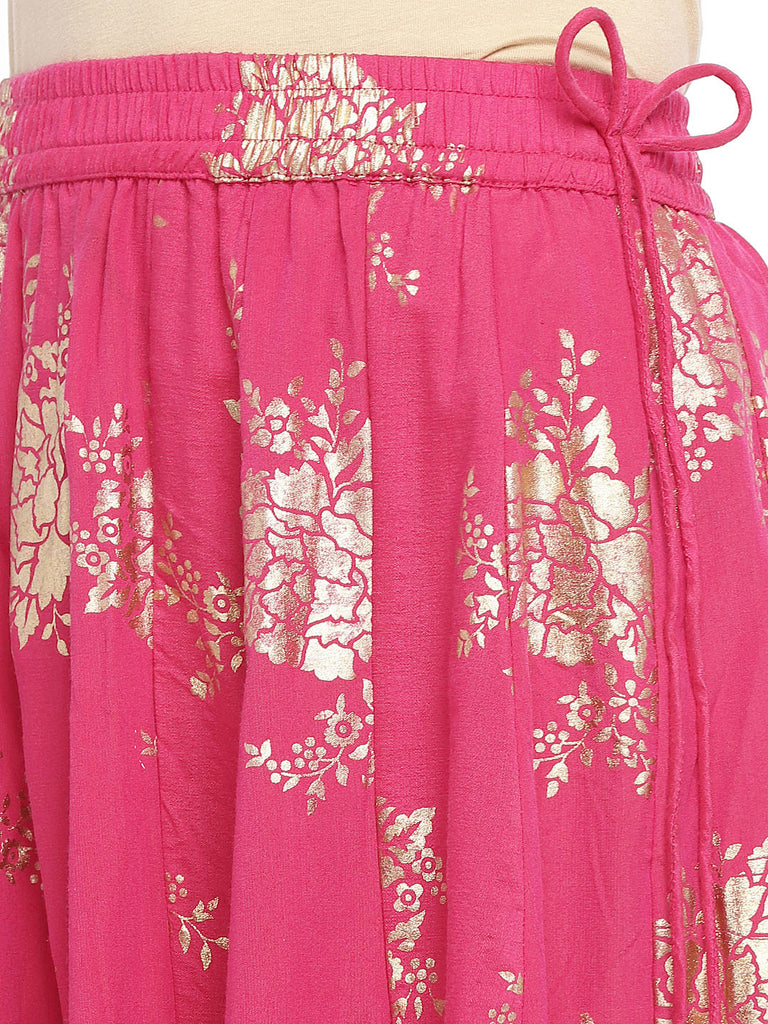 Women Skirt Fuchsia Skirt