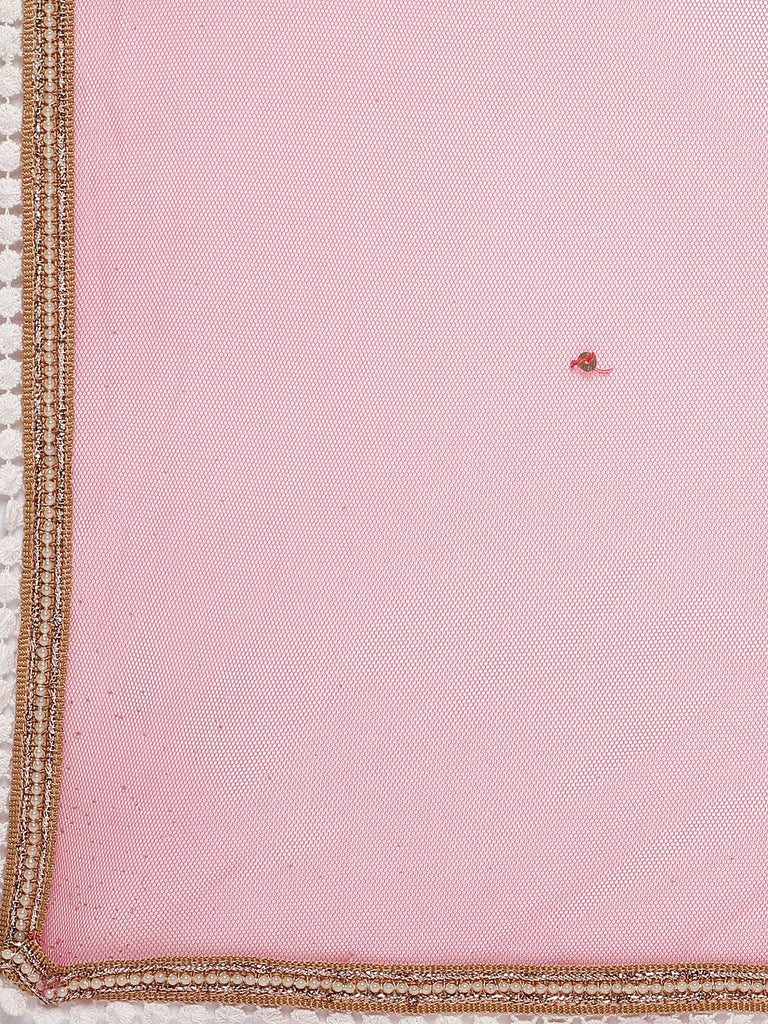 Women Straight Three-Fourth Pink Skd