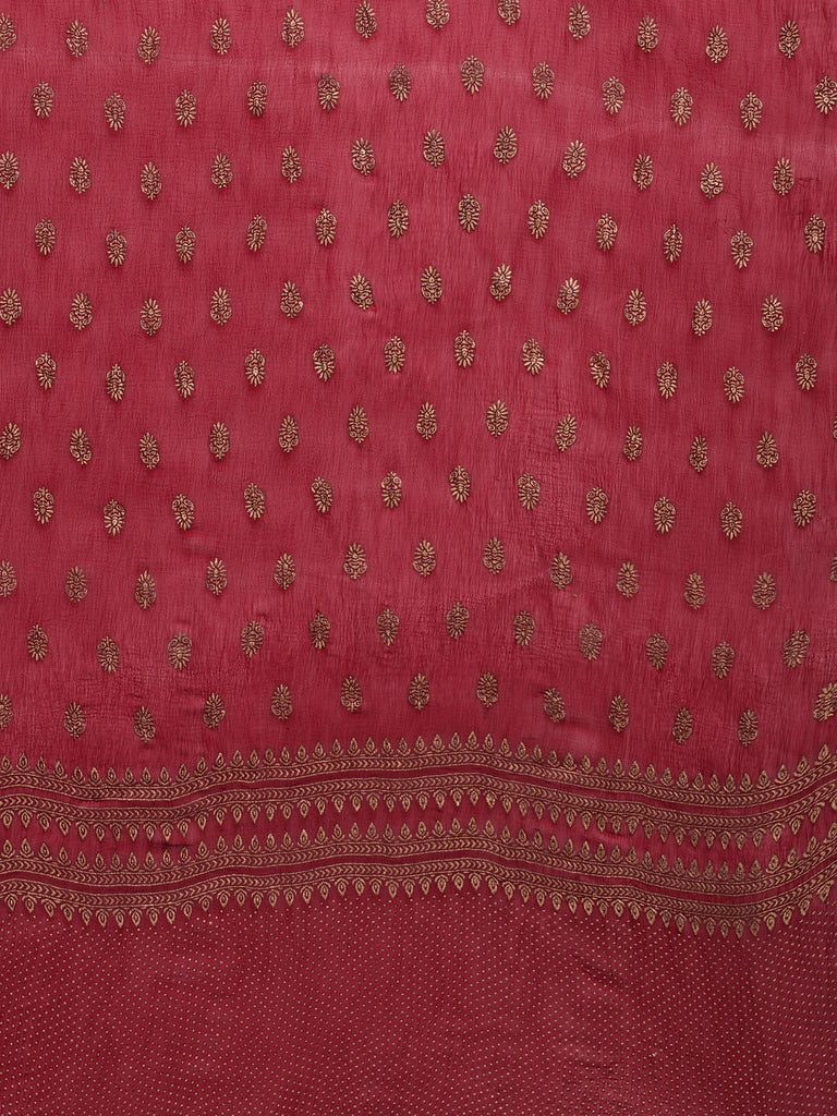 Core Women Maroon Dupatta