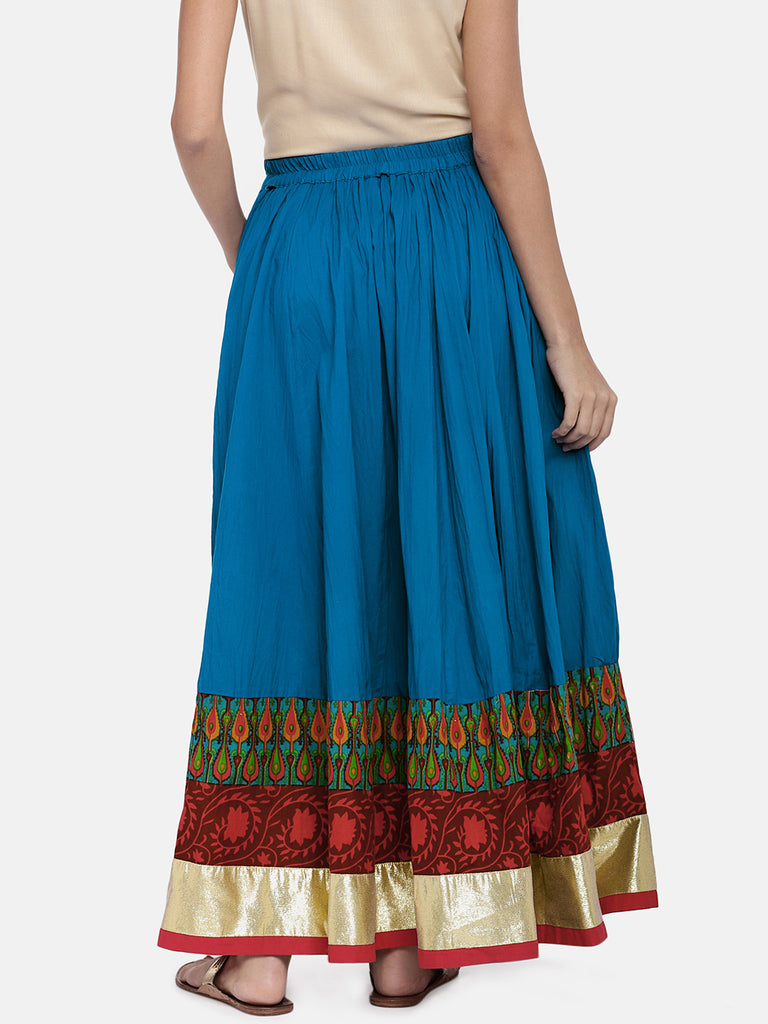 Core Women Turquoise Skirt