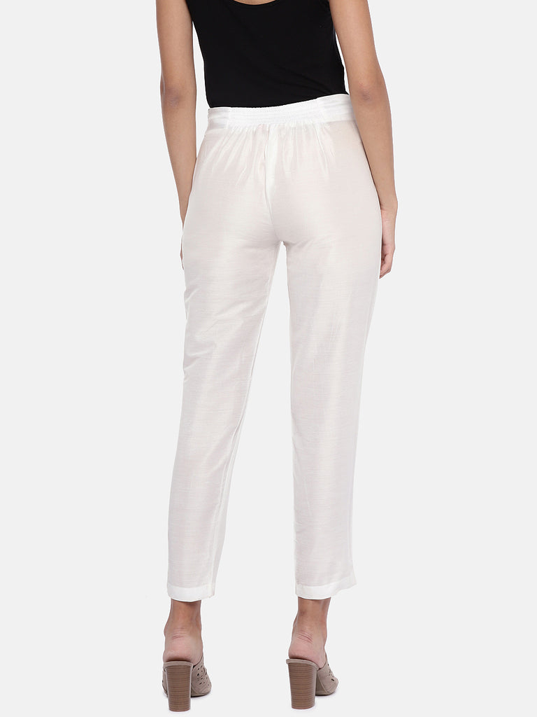 Women Pant Off White Pants