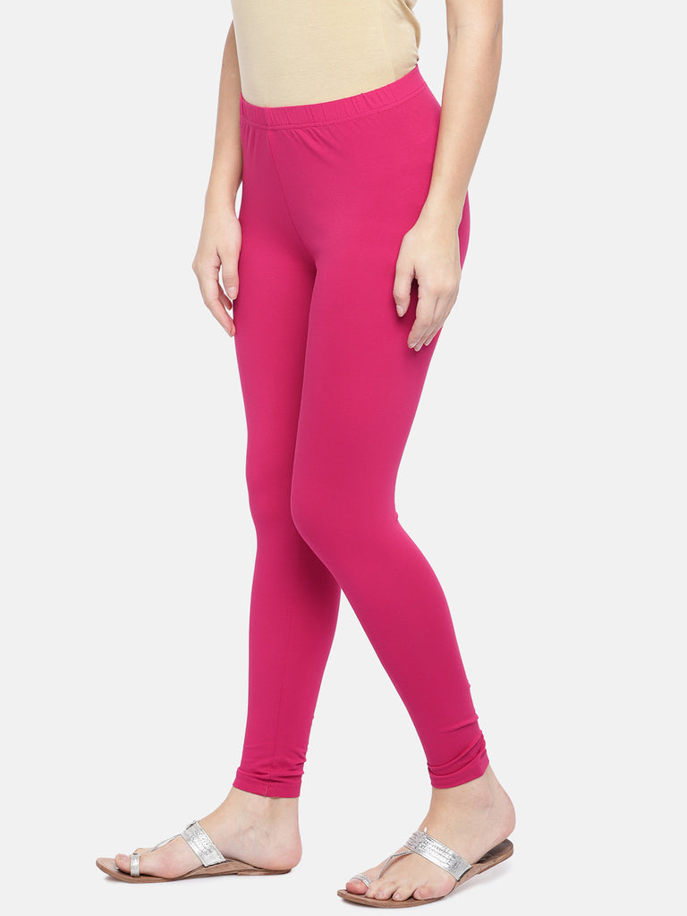 Core Women Fuchsia Knit Legging