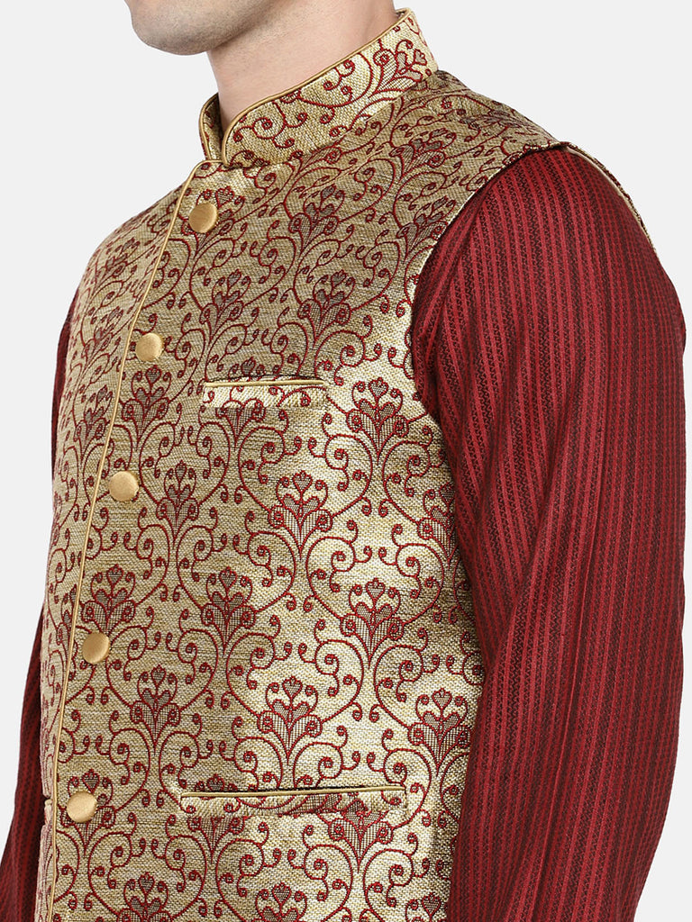 Men Jacket Sleeveless Red Jackets
