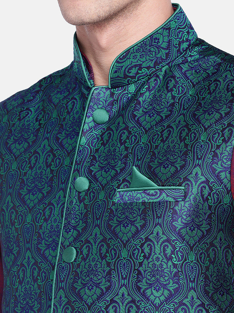 Men Jacket Sleeveless Blue Jackets
