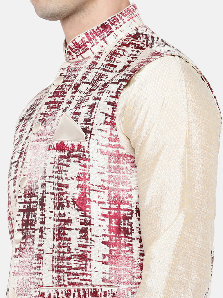 Men Jacket Sleeveless Red Jackets