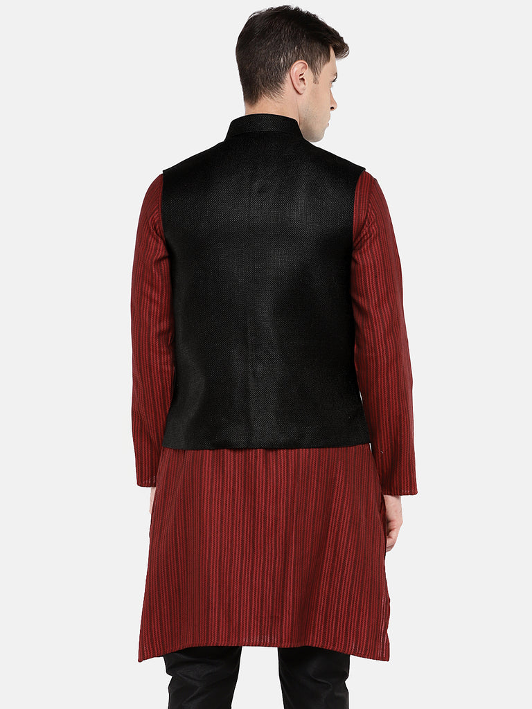 Men Jacket Sleeveless Black Jackets