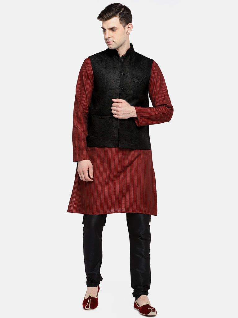 Men Jacket Sleeveless Black Jackets