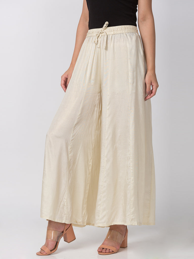 Core Women Kalidar Off White Pallazzo
