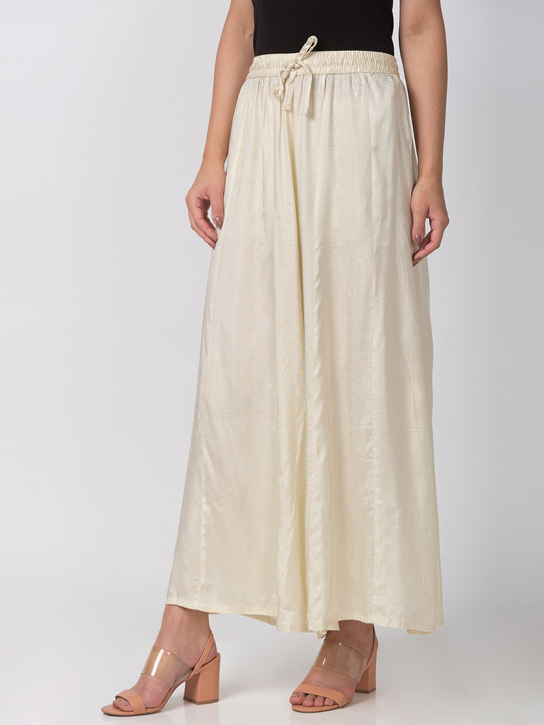 Core Women Kalidar Off White Pallazzo