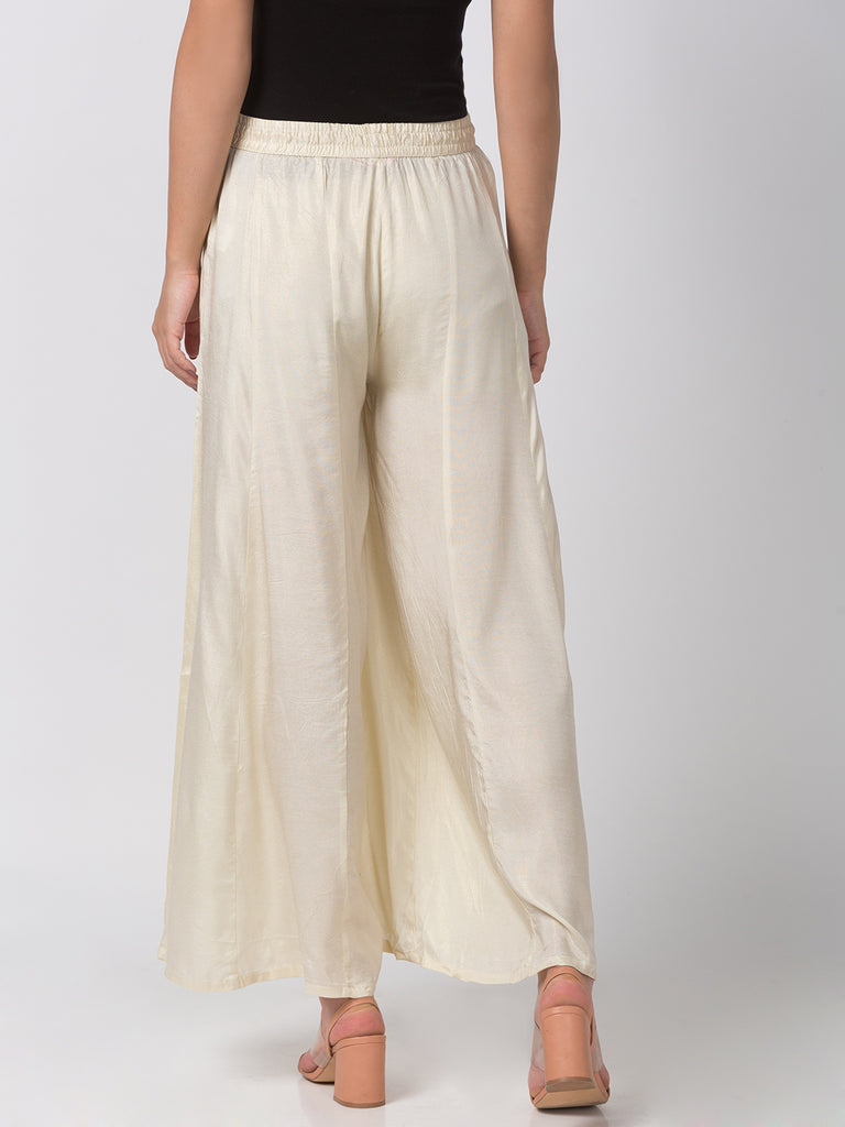 Core Women Kalidar Off White Pallazzo