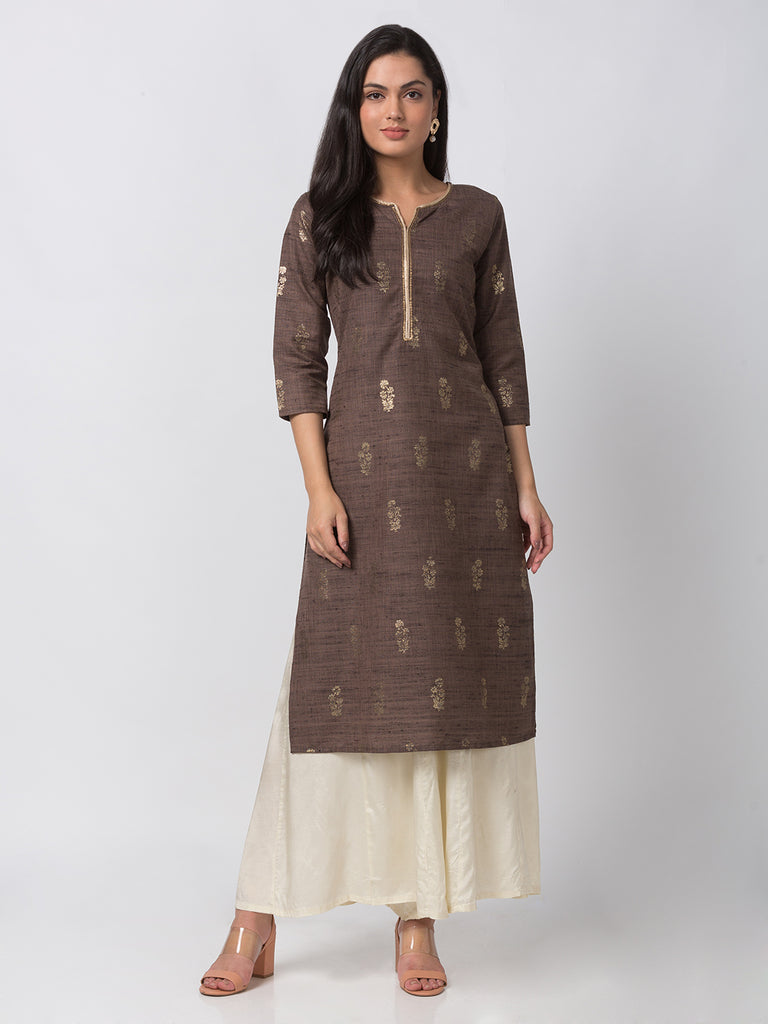 Core Women Kalidar Off White Pallazzo