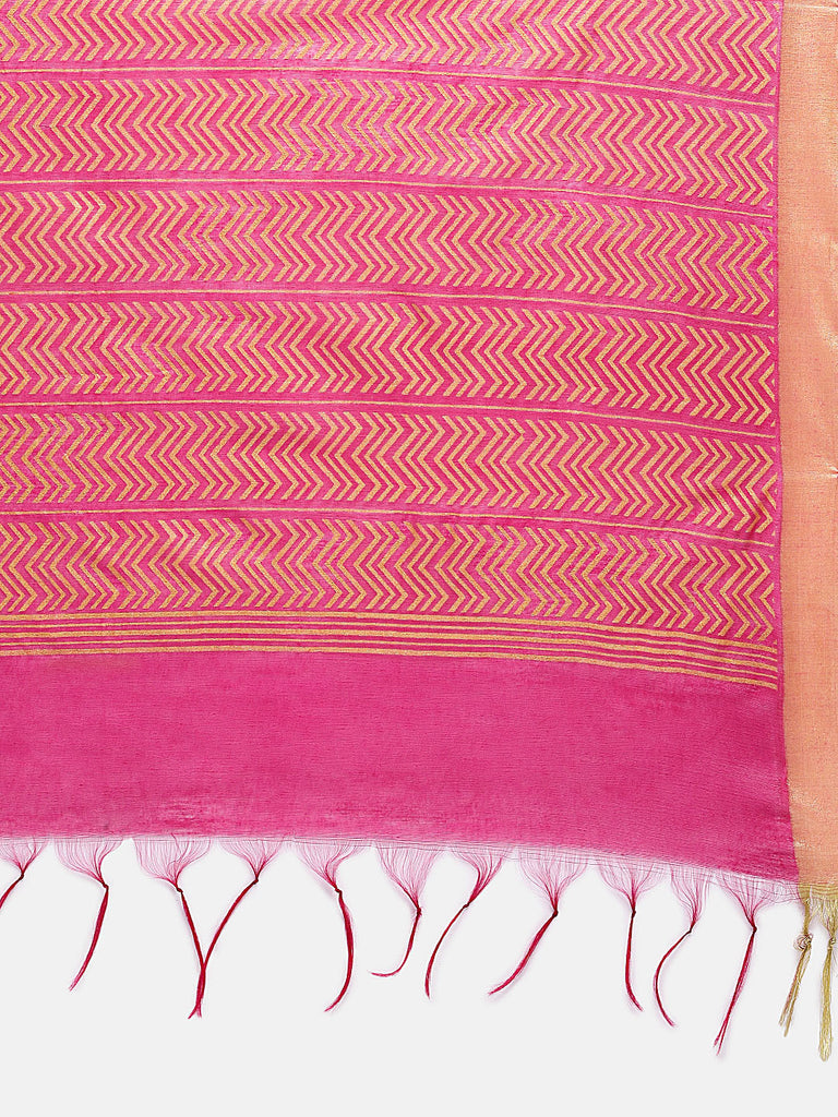 Women Dupatta Plum Dupatta