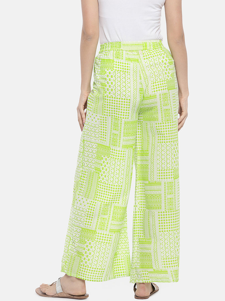Women Lemon Pallazzo