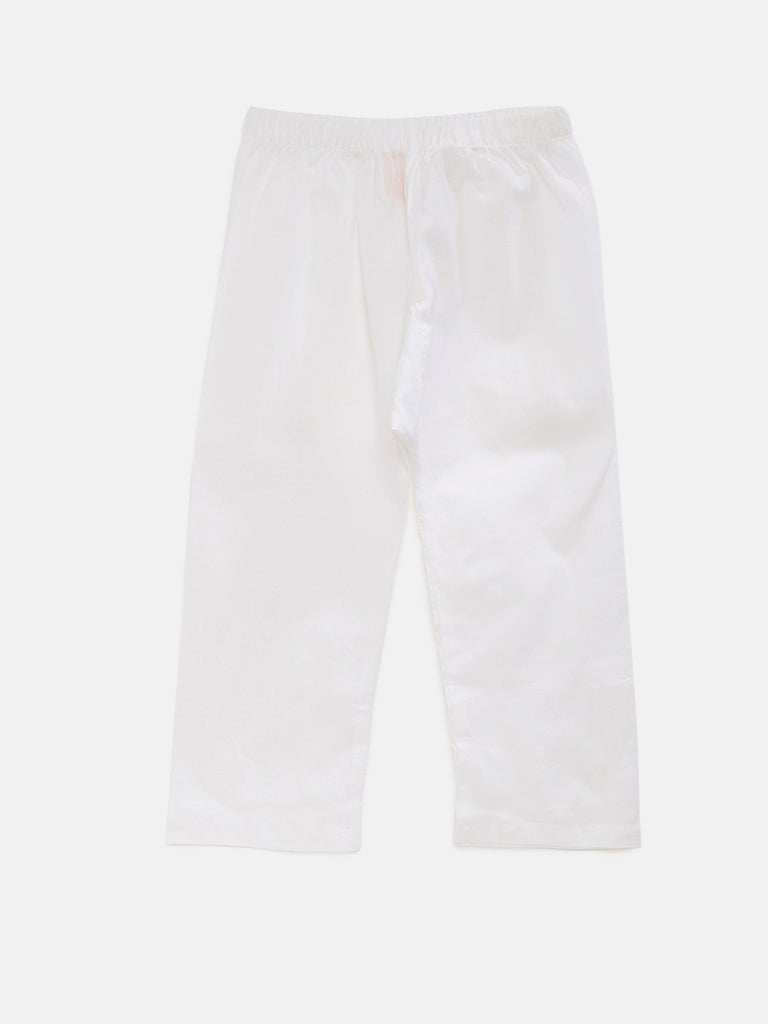 Kids Boys Straight Full Sleeve Blue Kpj Set