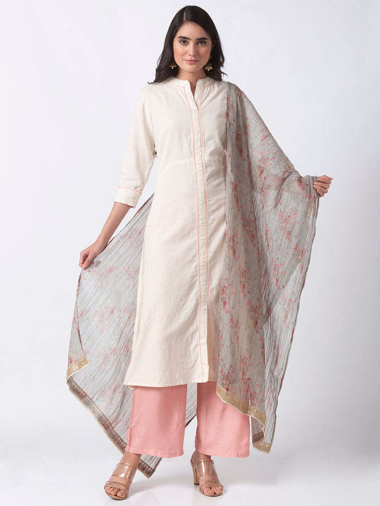 Women Dupatta Green Dupatta