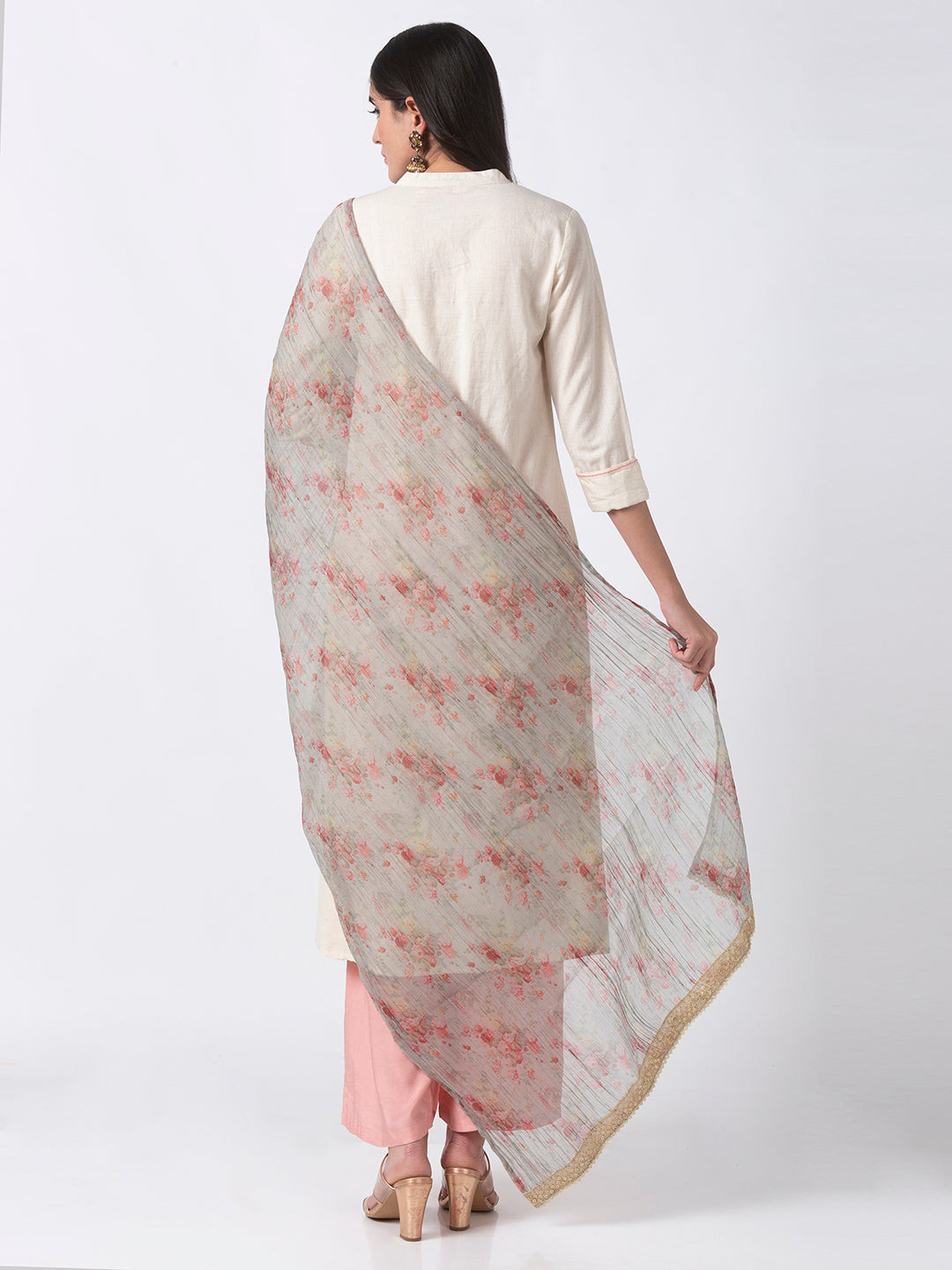 Women Dupatta Green Dupatta