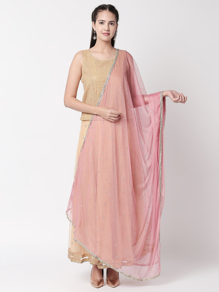 Core Women Dupatta Dust Pink Dupatta