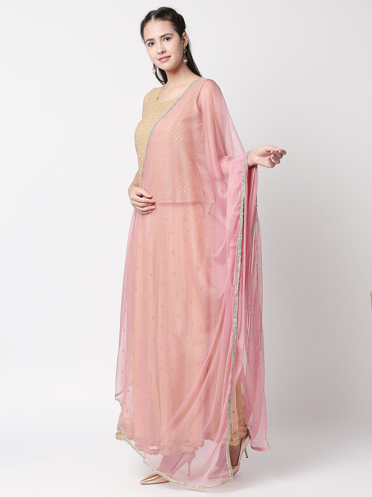 Core Women Dupatta Dust Pink Dupatta