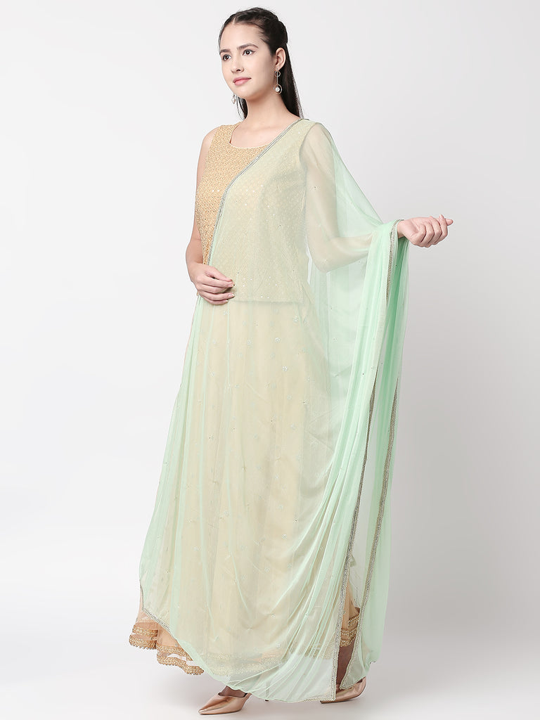 Core Women Dupatta Sap Green Dupatta