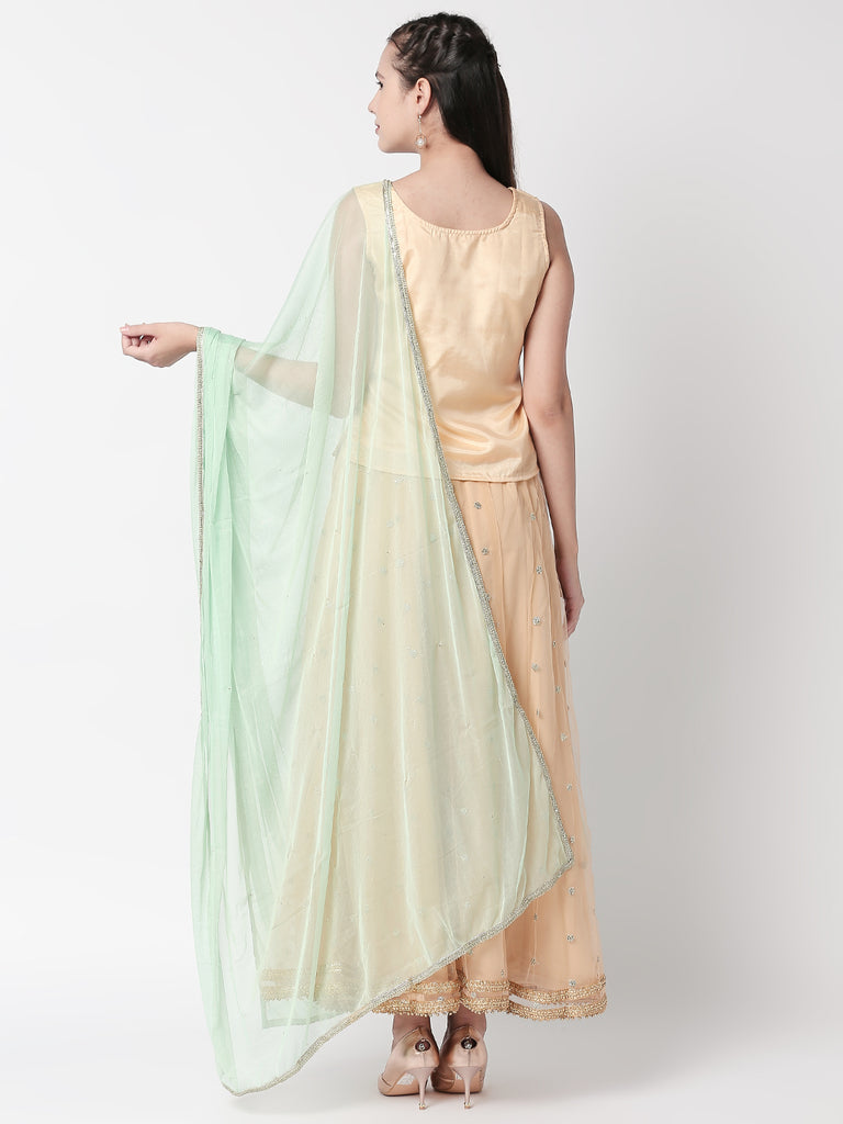 Core Women Dupatta Sap Green Dupatta