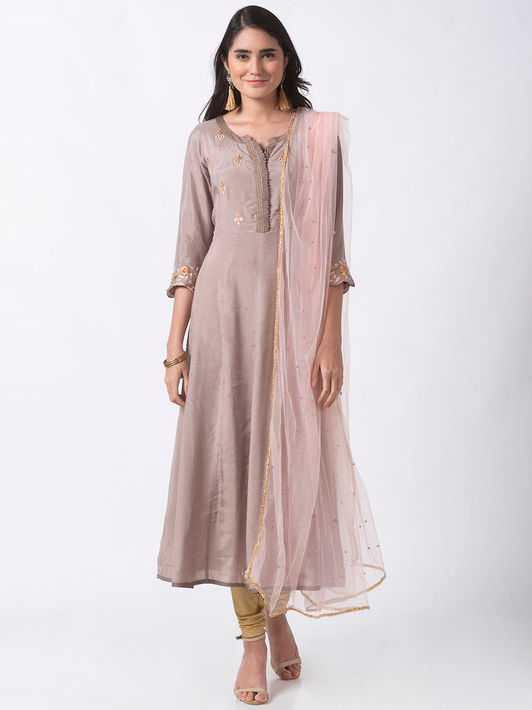 Core Women Dupatta Pink Dupatta