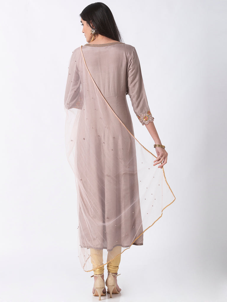 Core Women Dupatta Pink Dupatta