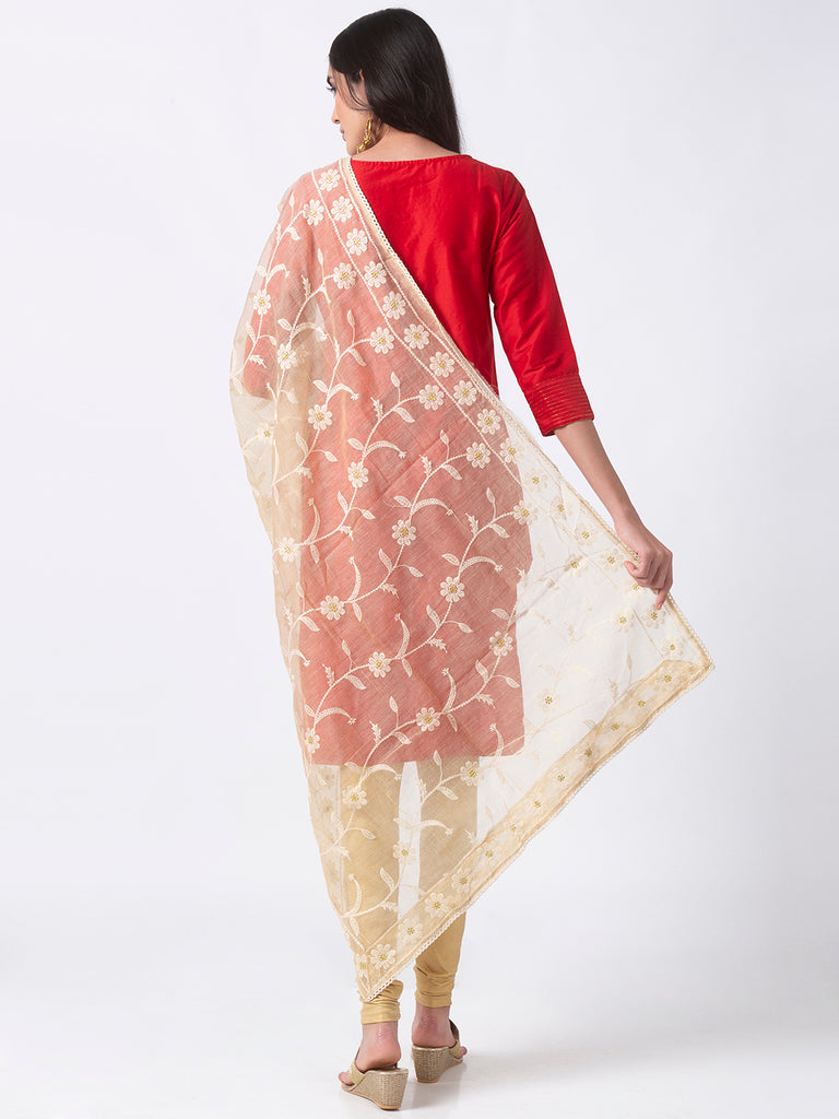 Core Women Beige Dupatta