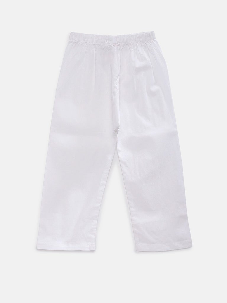 Kids Boys Straight Full Sleeve Coral Kp Set