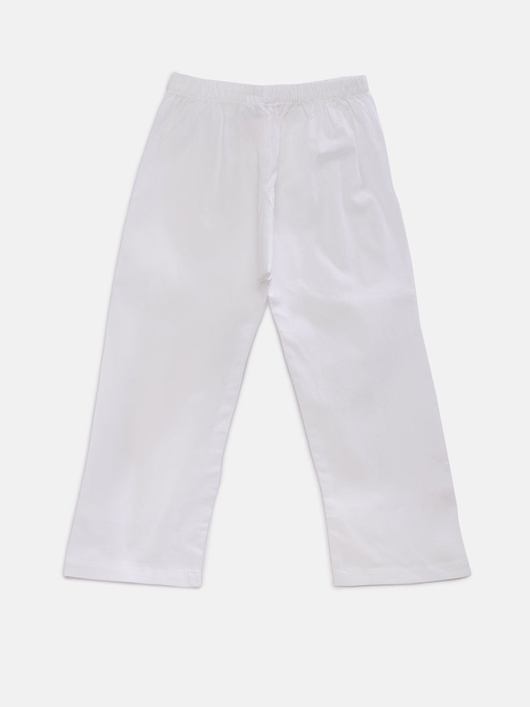 Kids Boys Straight Full Sleeve Indigo Kp Set