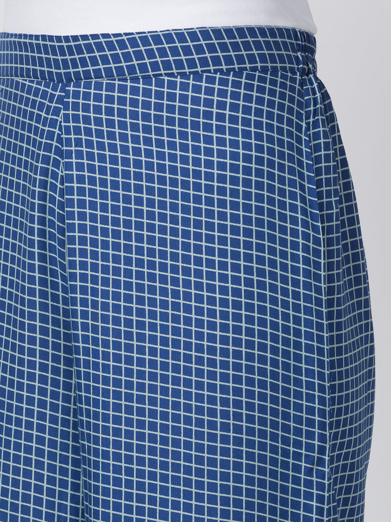 Fusion Women Flared Indigo Pallazzo