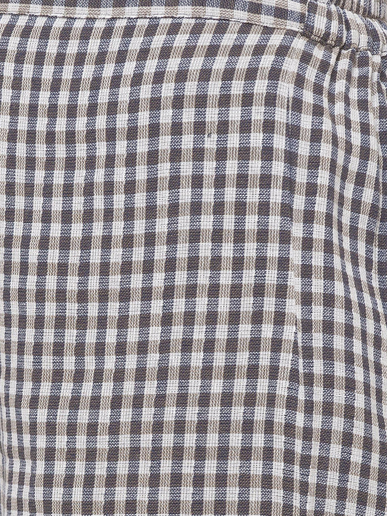 Cotton Women Grey Pants
