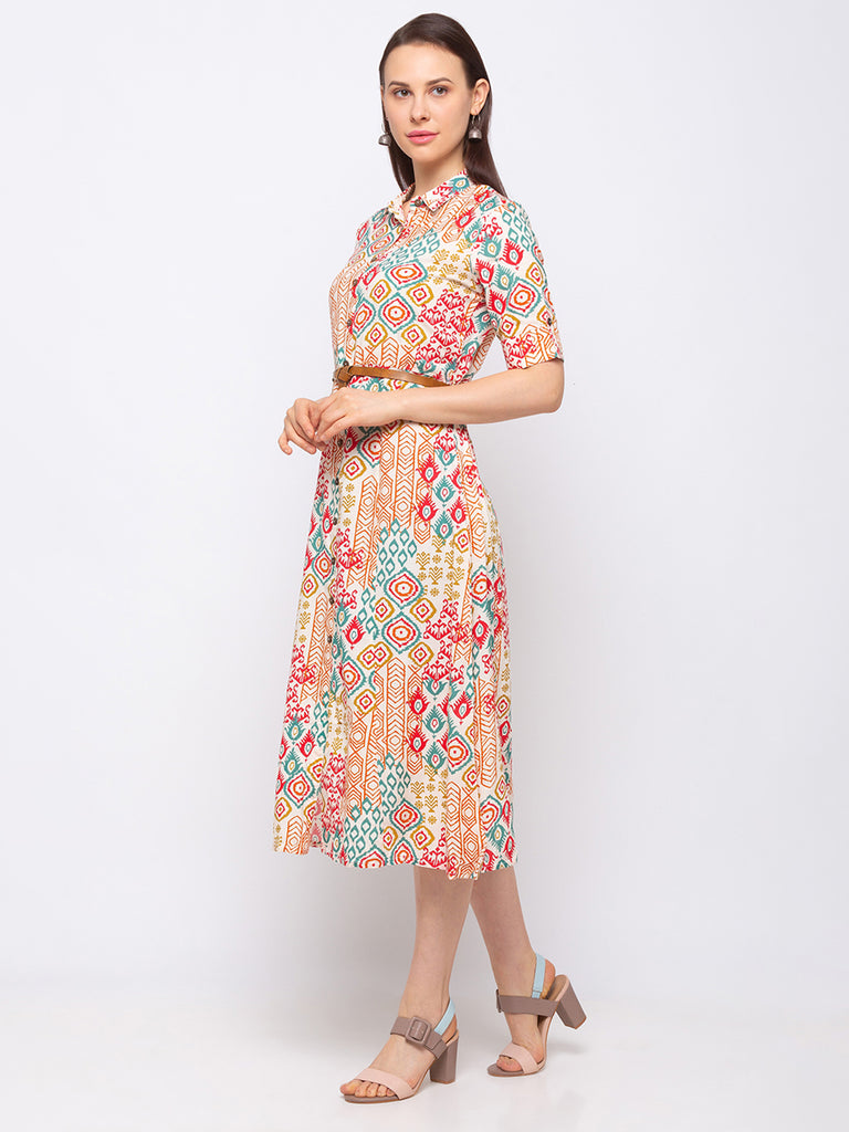 Women's Beige Liva  Dress