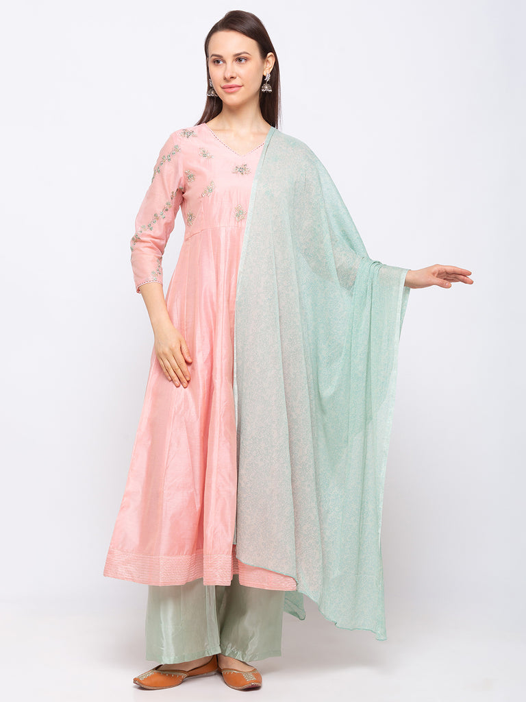 Shantoon Women Pink Skd