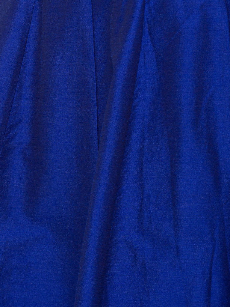 Powerloom Women Blue Skirt