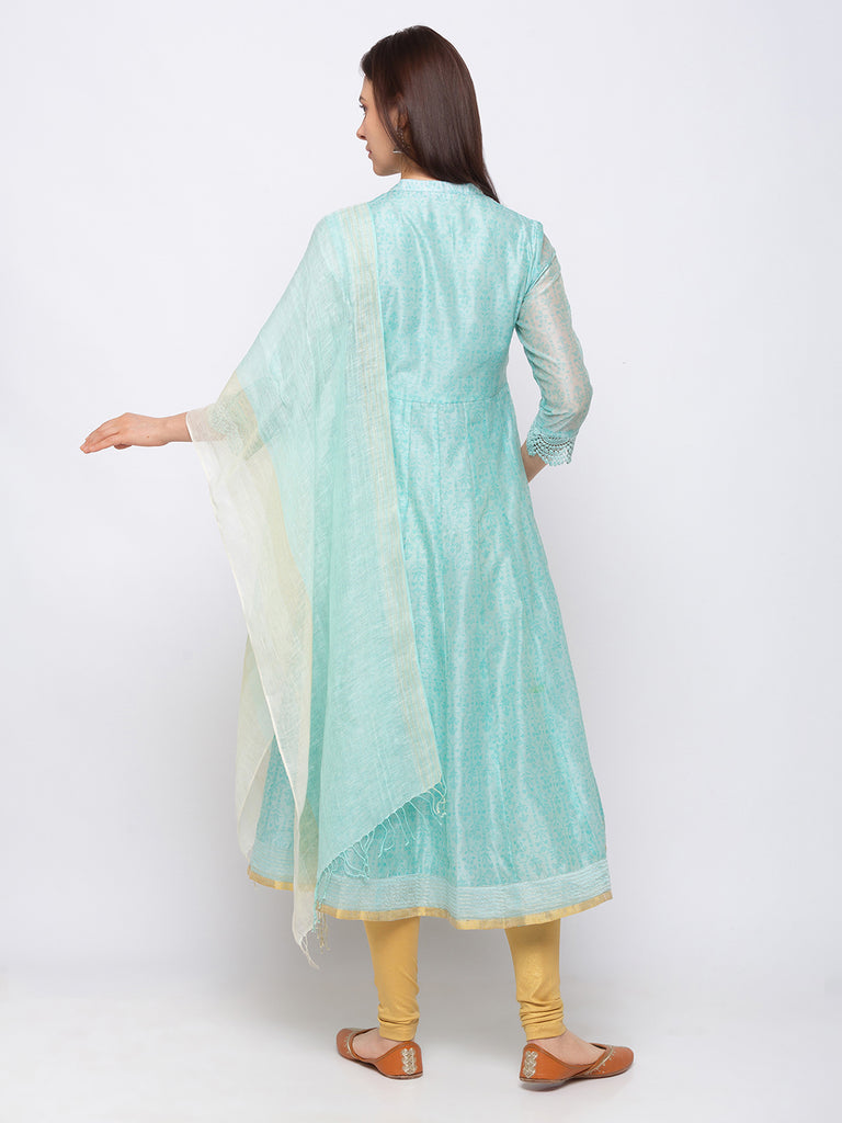 Linen Women Turq Dupatta