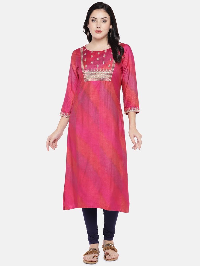 Core Women Churidar Navy Knit Churidar