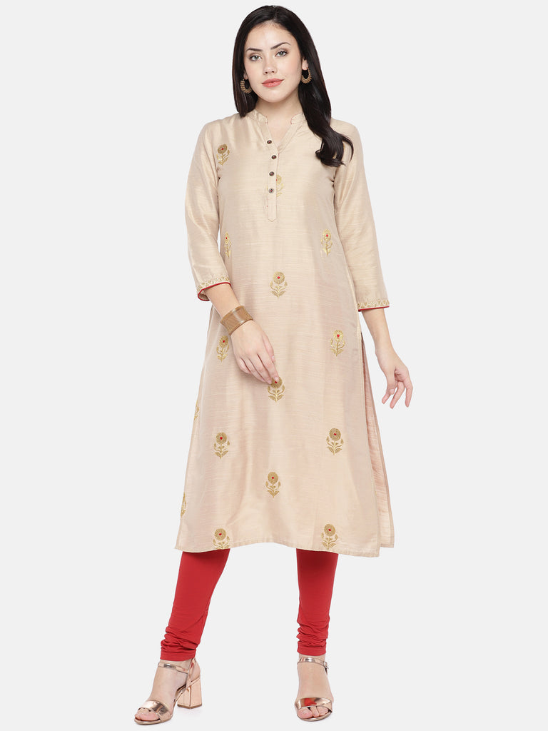 Core Women Churidar Red Knit Churidar