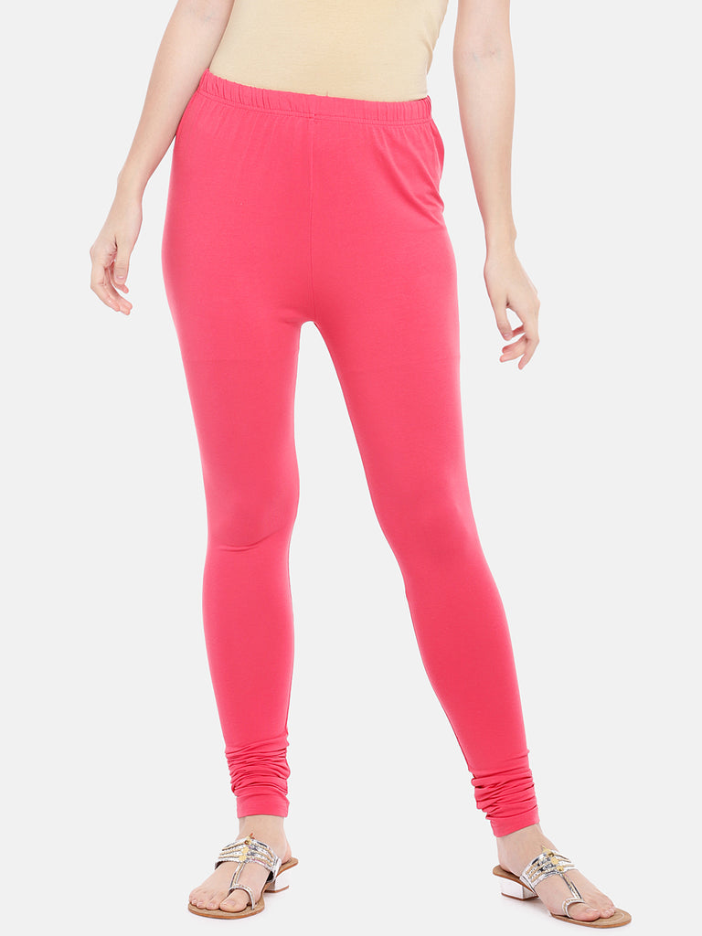 Core Women Churidar Coral Leggings