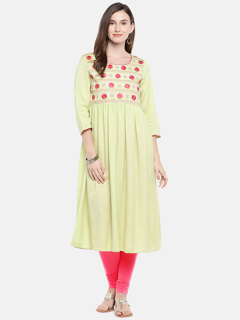 Core Women Churidar Coral Leggings