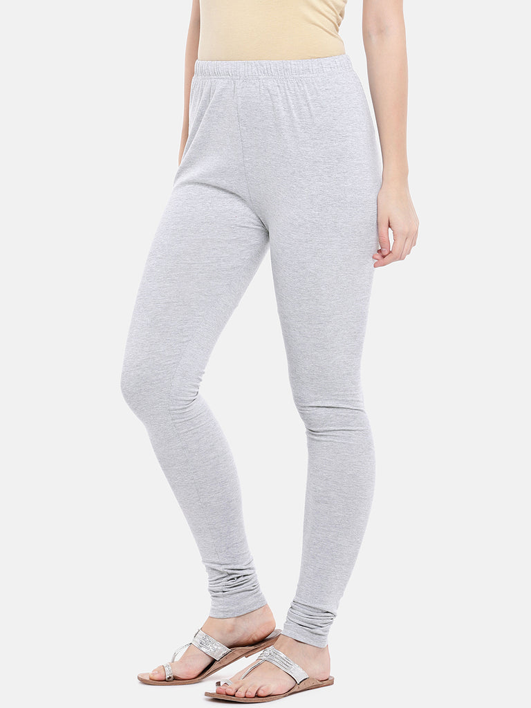 Core Women Churidar Grey Leggings
