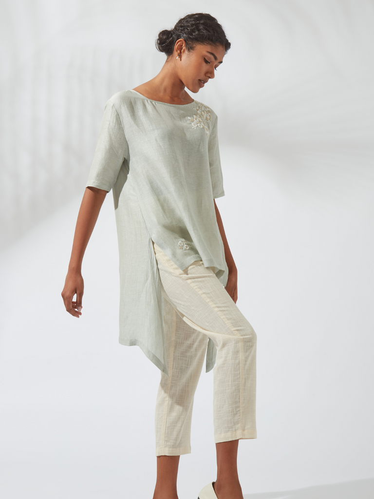 Mirage Gray High-Low Top