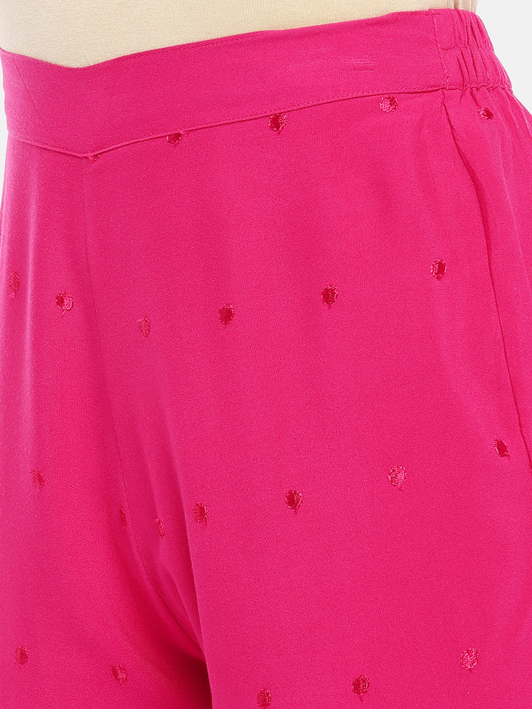 Women Pant Fuchsia Pants