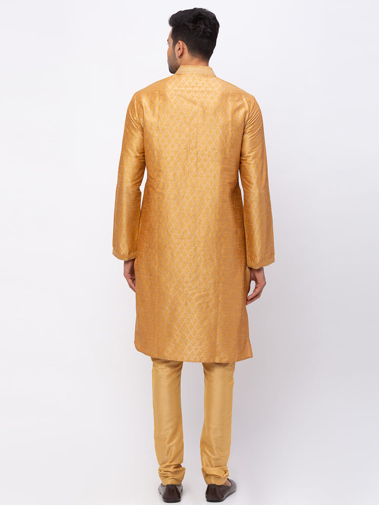 Men Straight Full Sleeve Tan Kp Set