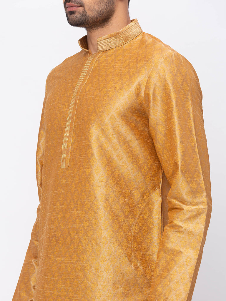 Men Straight Full Sleeve Tan Kp Set