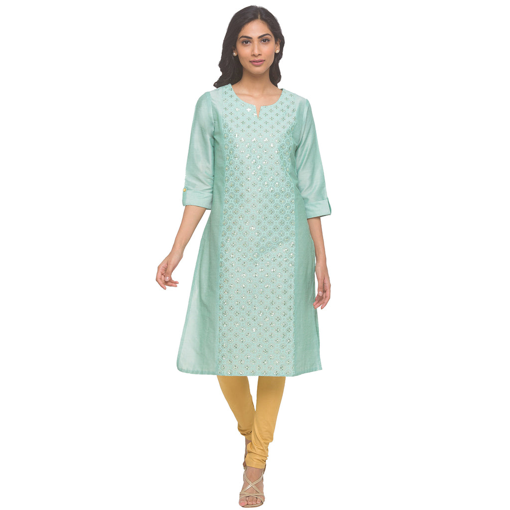 Embroidered Kurta