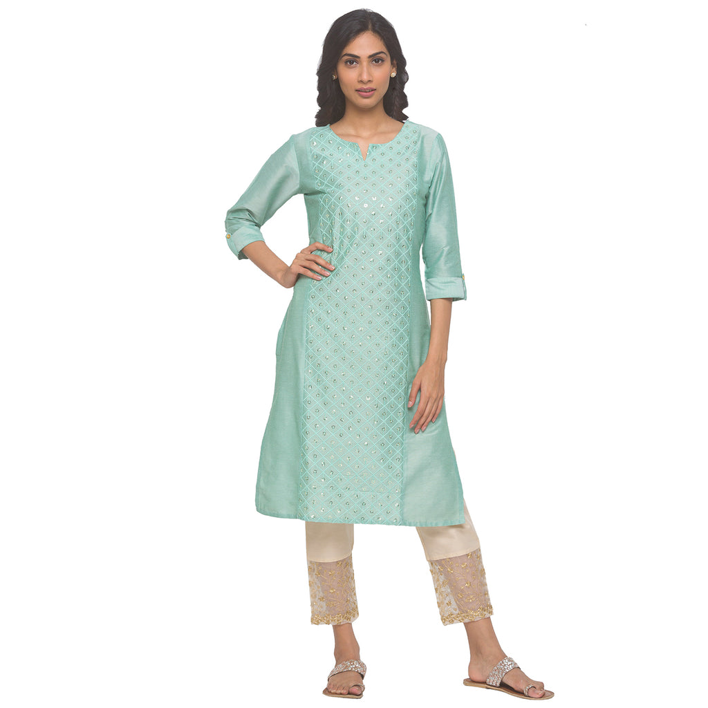 Embroidered Kurta