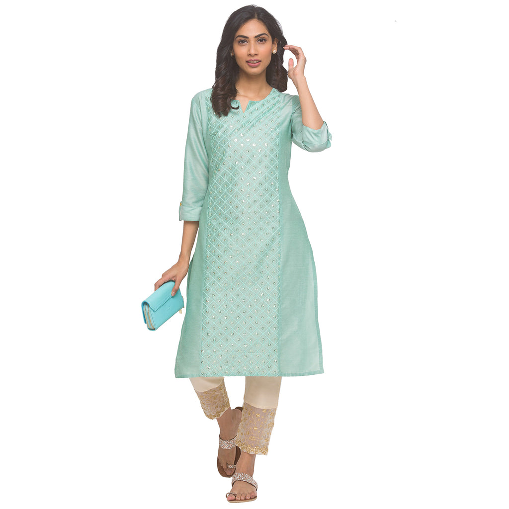 Embroidered Kurta