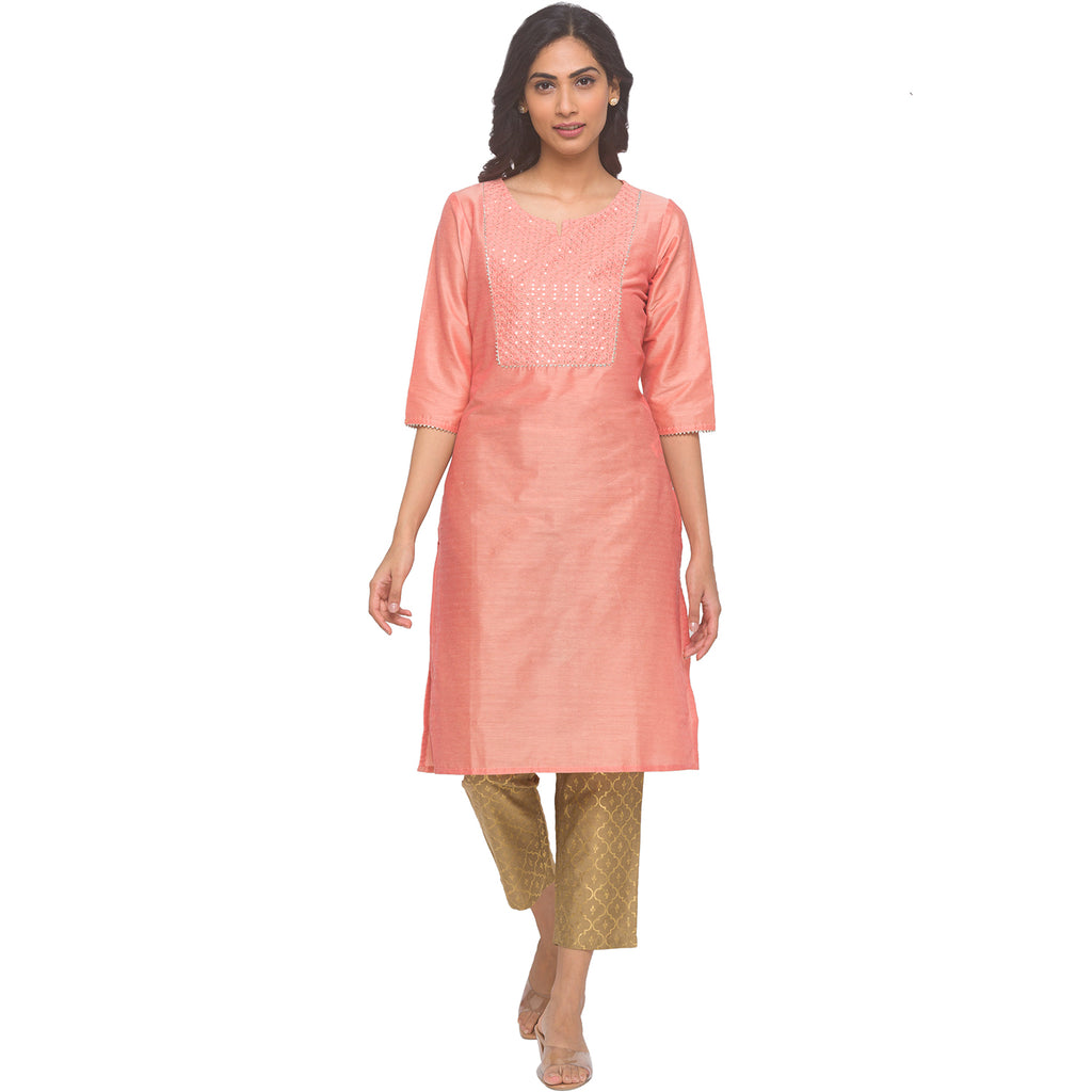 Embroidered Kurta