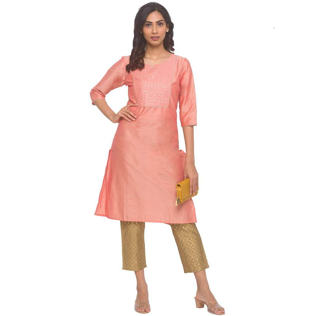 Embroidered Kurta
